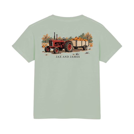 Harvest Tractor Pocket Tee