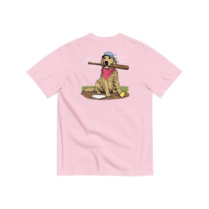 Softball Pup Pocket Tee