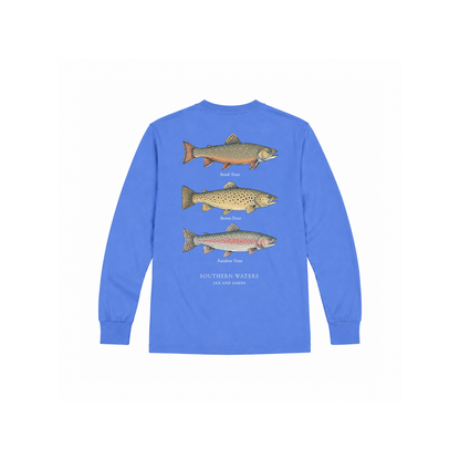 Southern Waters Trout Long Sleeve Tee
