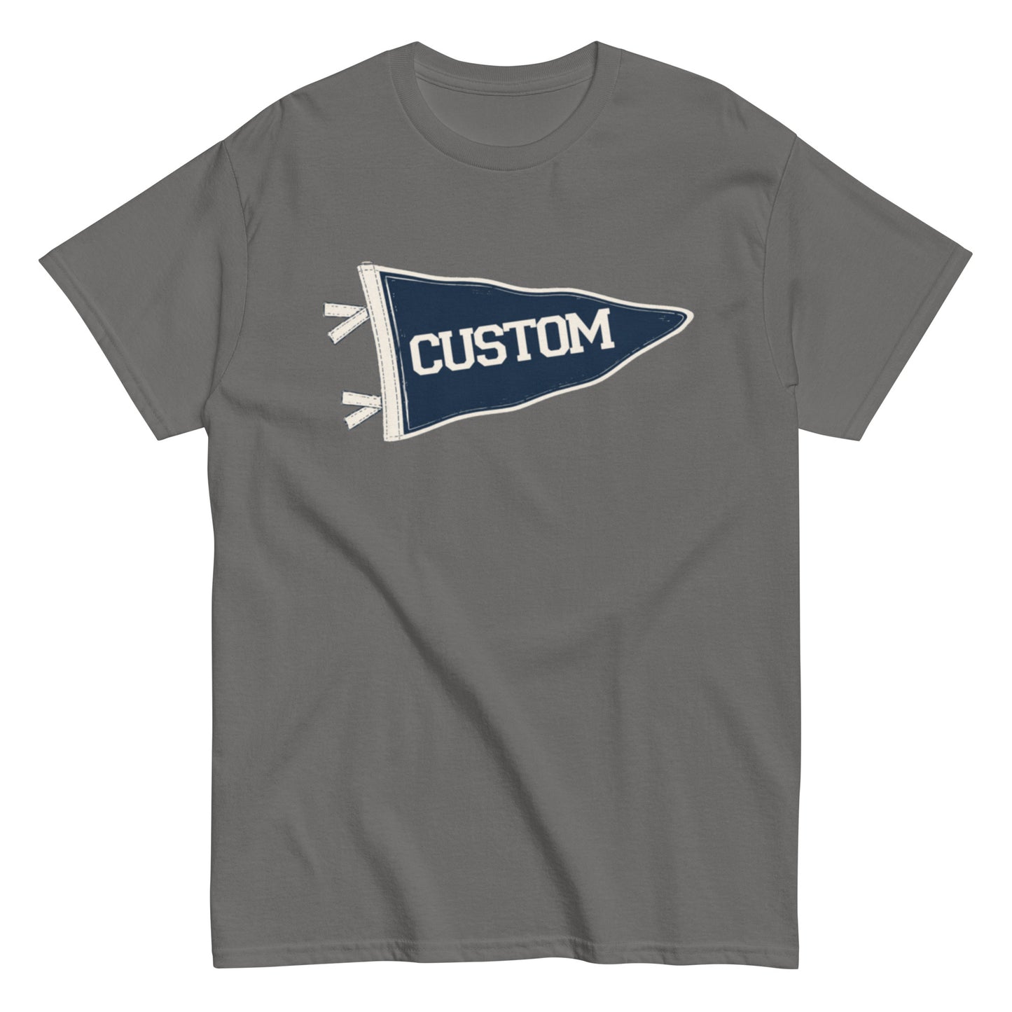 Custom Pennant Tee | Personalized School, Game Day & Team Shirt