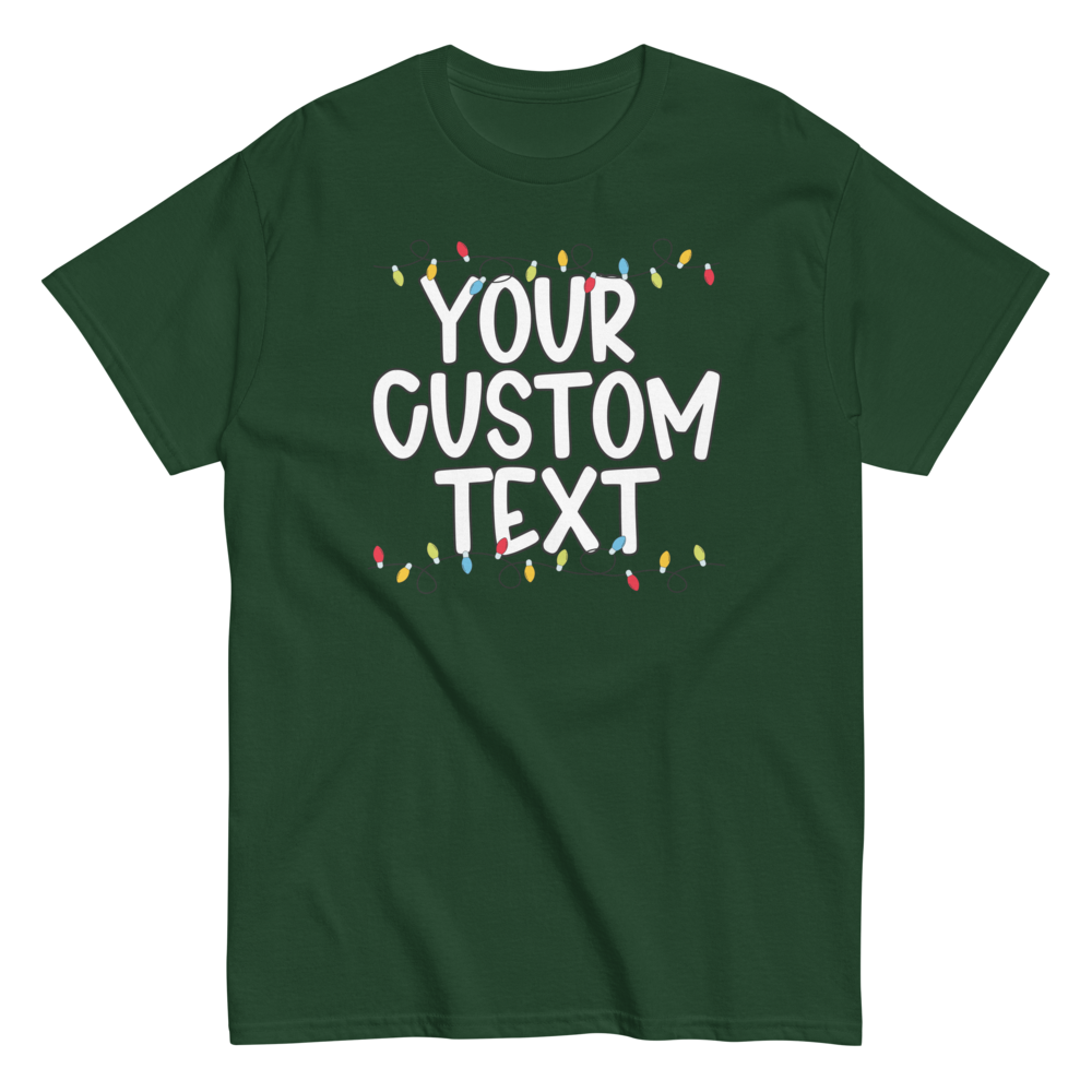 Custom Holiday Graphic Tee