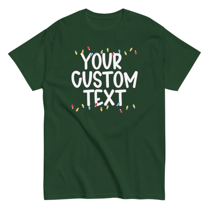 Custom Holiday Graphic Tee
