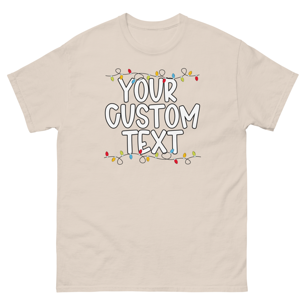 Custom Holiday Graphic Tee