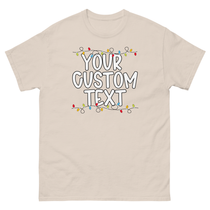Custom Holiday Graphic Tee