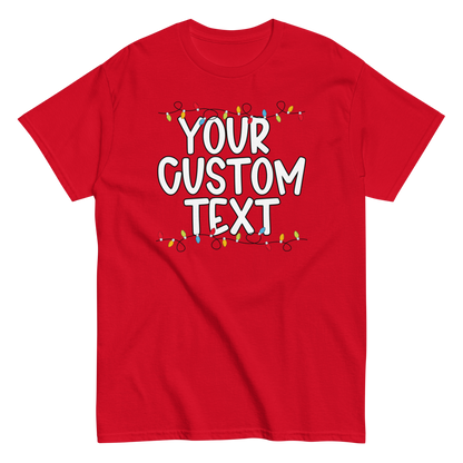 Custom Holiday Graphic Tee