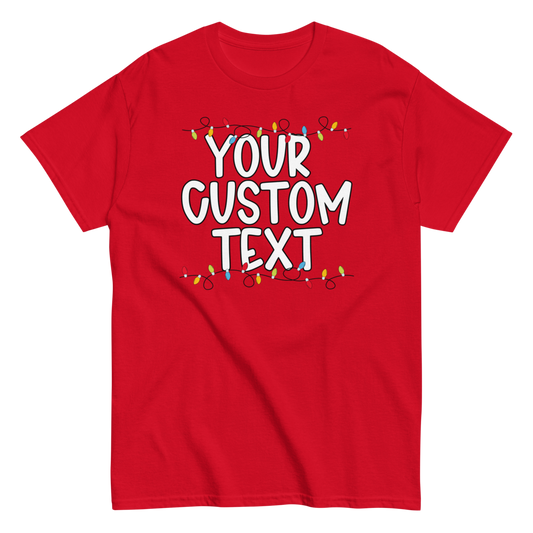 Custom Holiday Graphic Tee