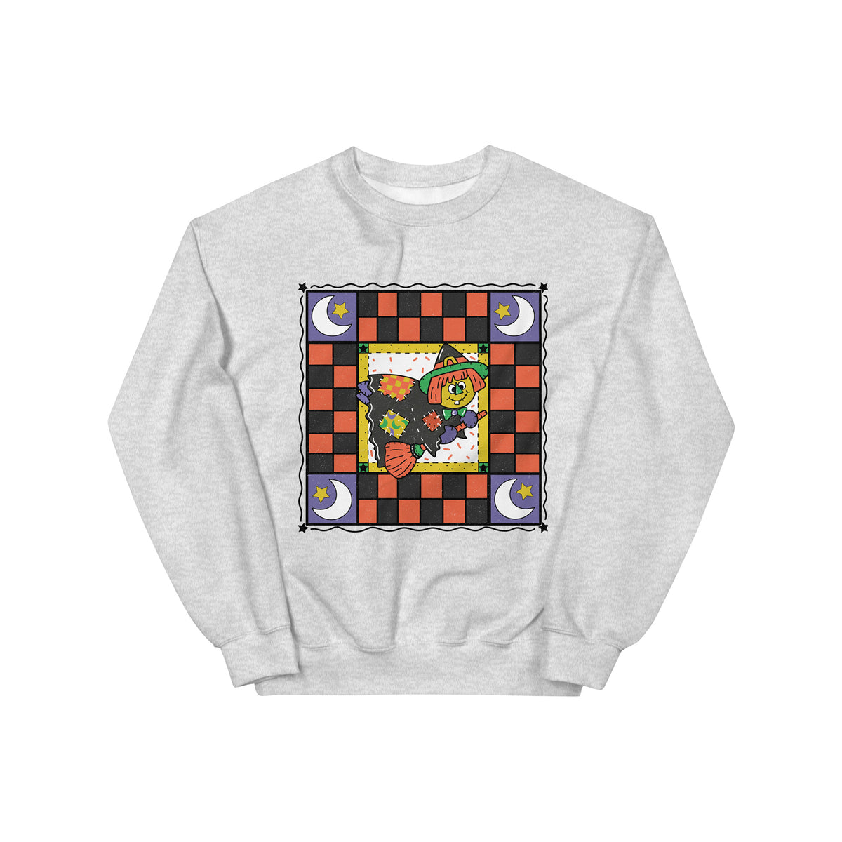 Witch Quilt Crewneck