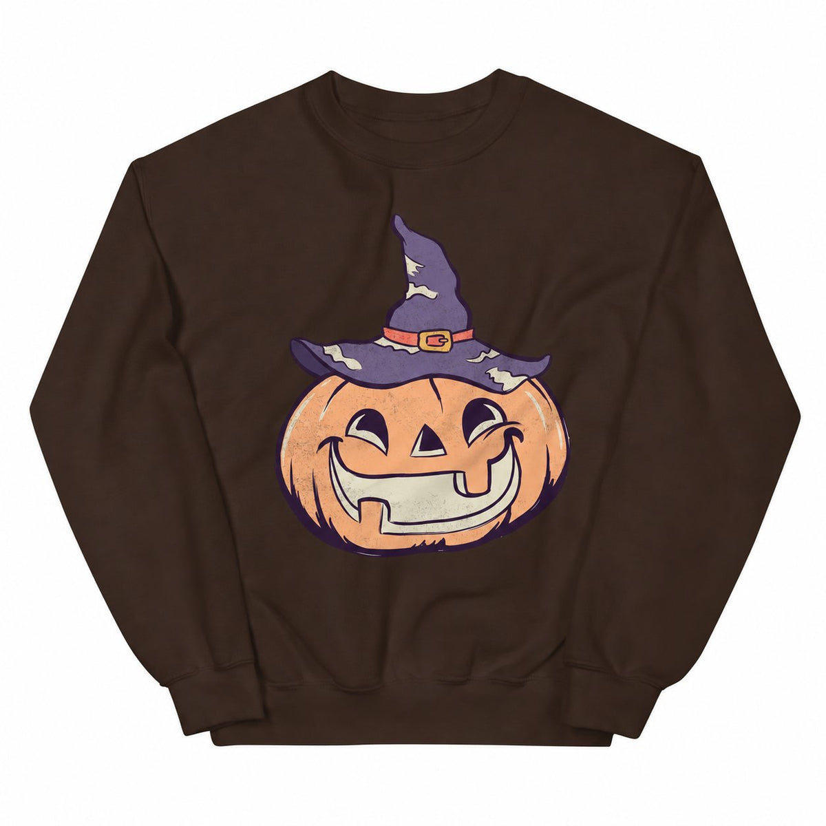 Vintage Witch Pumpkin Crewneck product photo