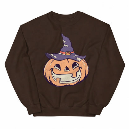 Vintage Witch Pumpkin Crewneck product photo