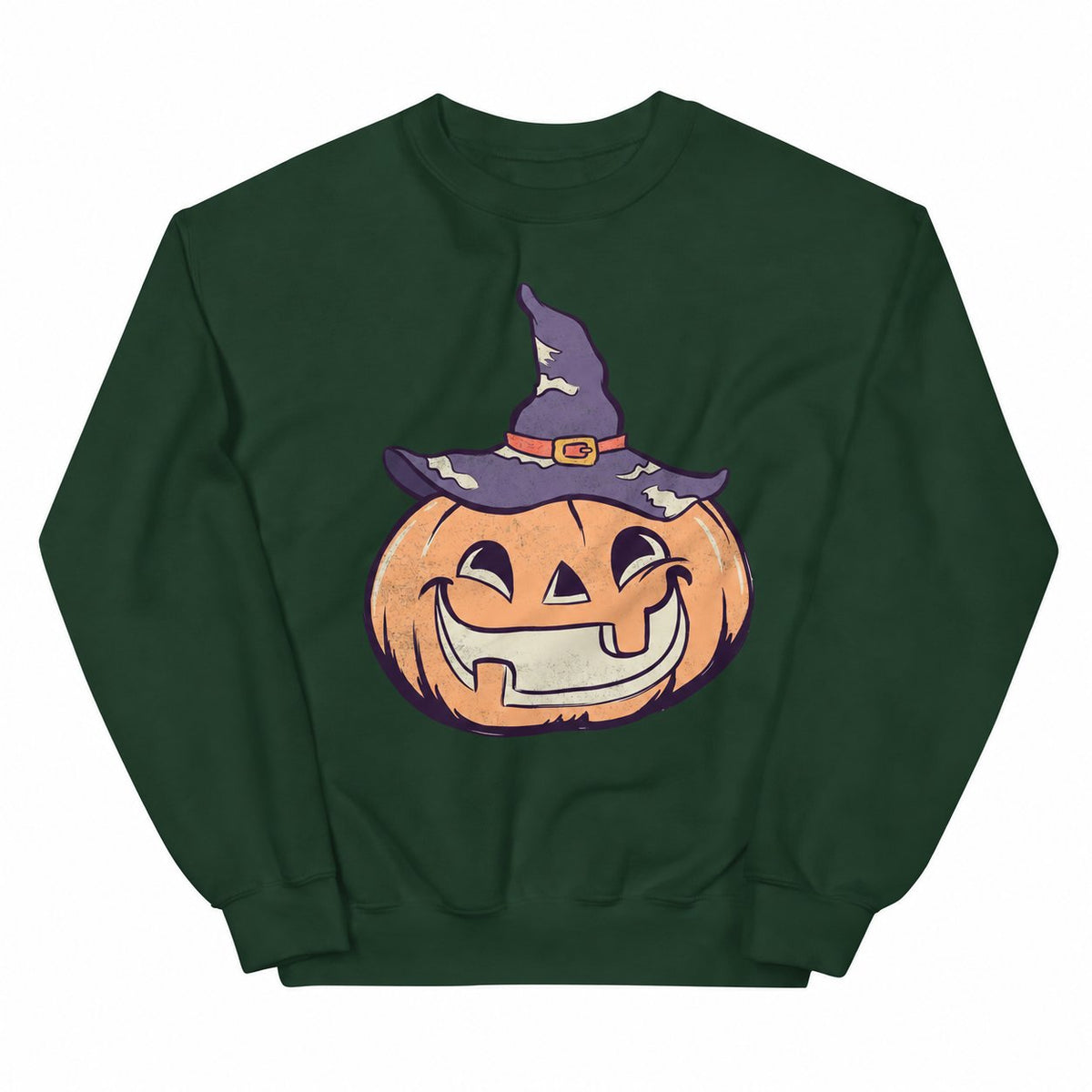 Vintage Witch Pumpkin Crewneck product photo