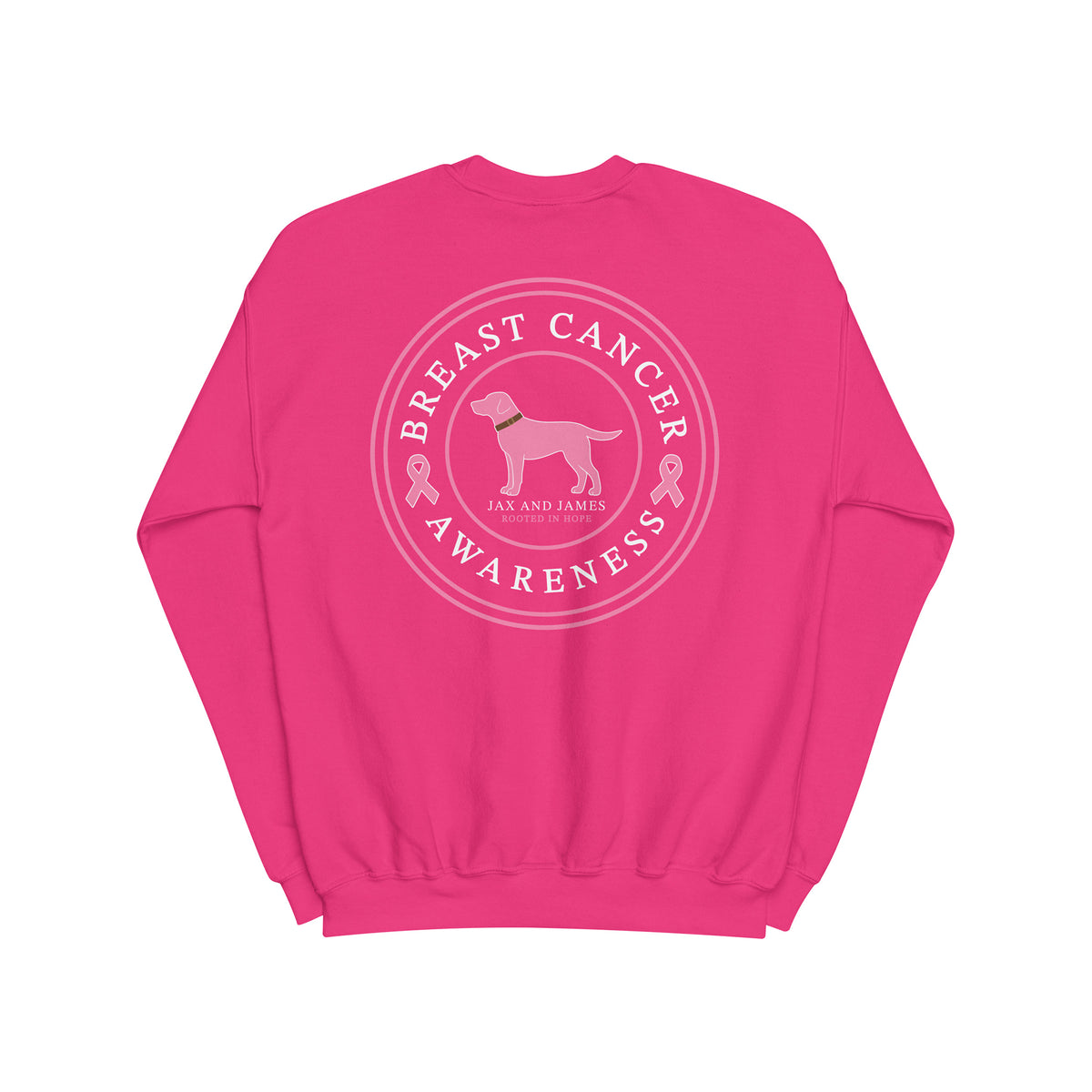 Pink Ribbon Sadie Crewneck