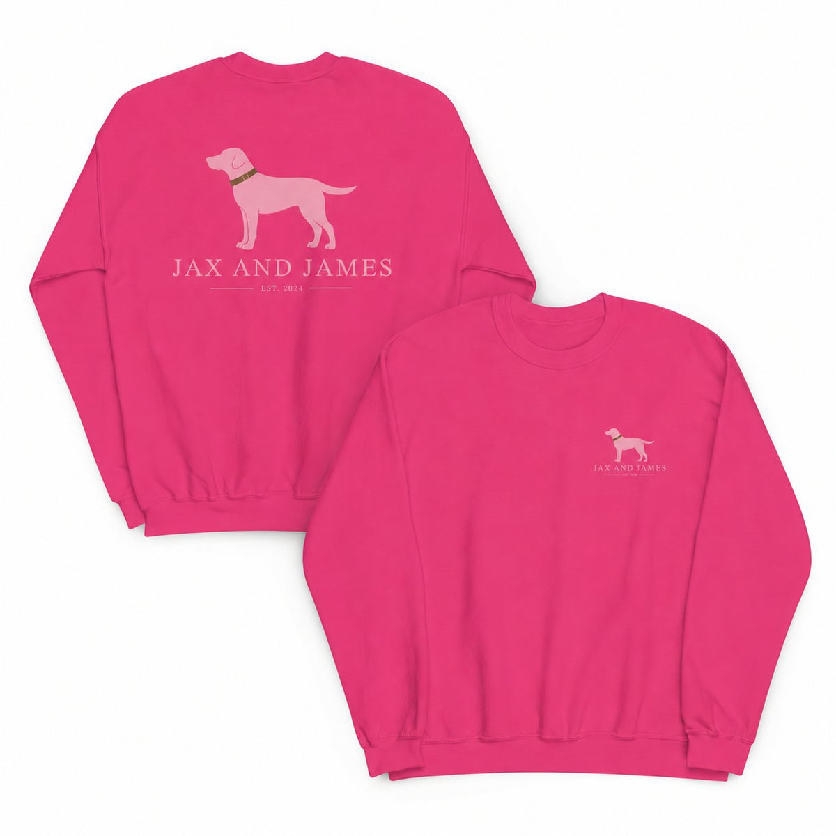 Signature Sadie Sweatshirt — front and back