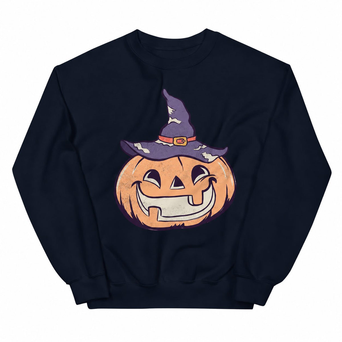 Vintage Witch Pumpkin Crewneck product photo