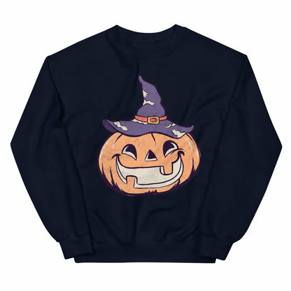 Vintage Witch Pumpkin Crewneck product photo