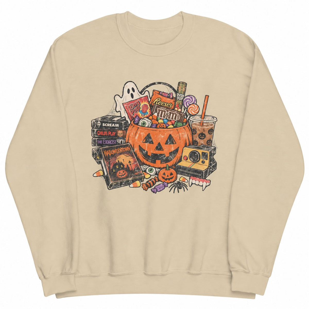 Throwback Spooky Season Sweatshirt product photo