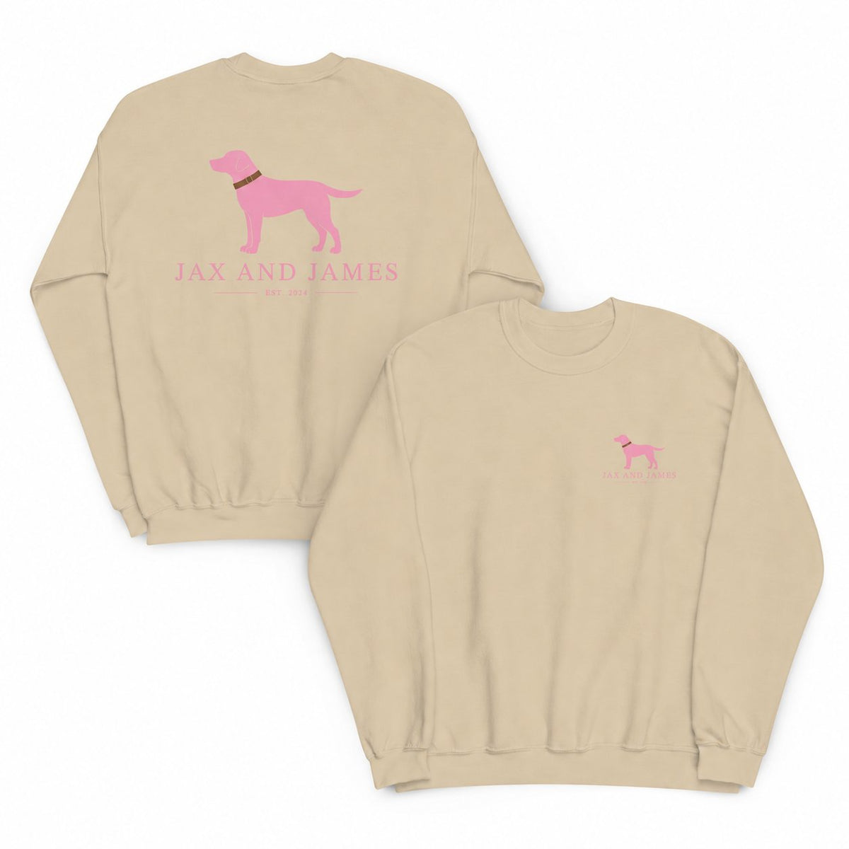 Signature Sadie Sweatshirt — front and back