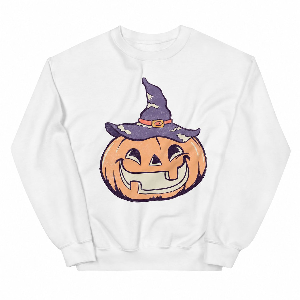 Vintage Witch Pumpkin Crewneck product photo