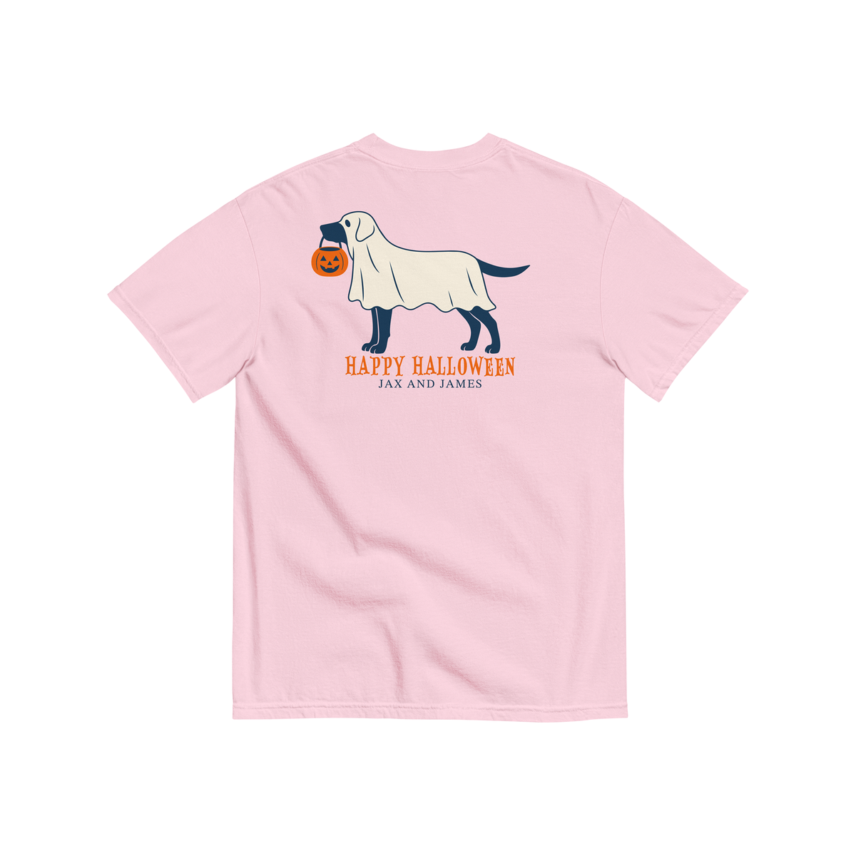 Trick-or-Treat Ghost Sadie Pocket Tee
