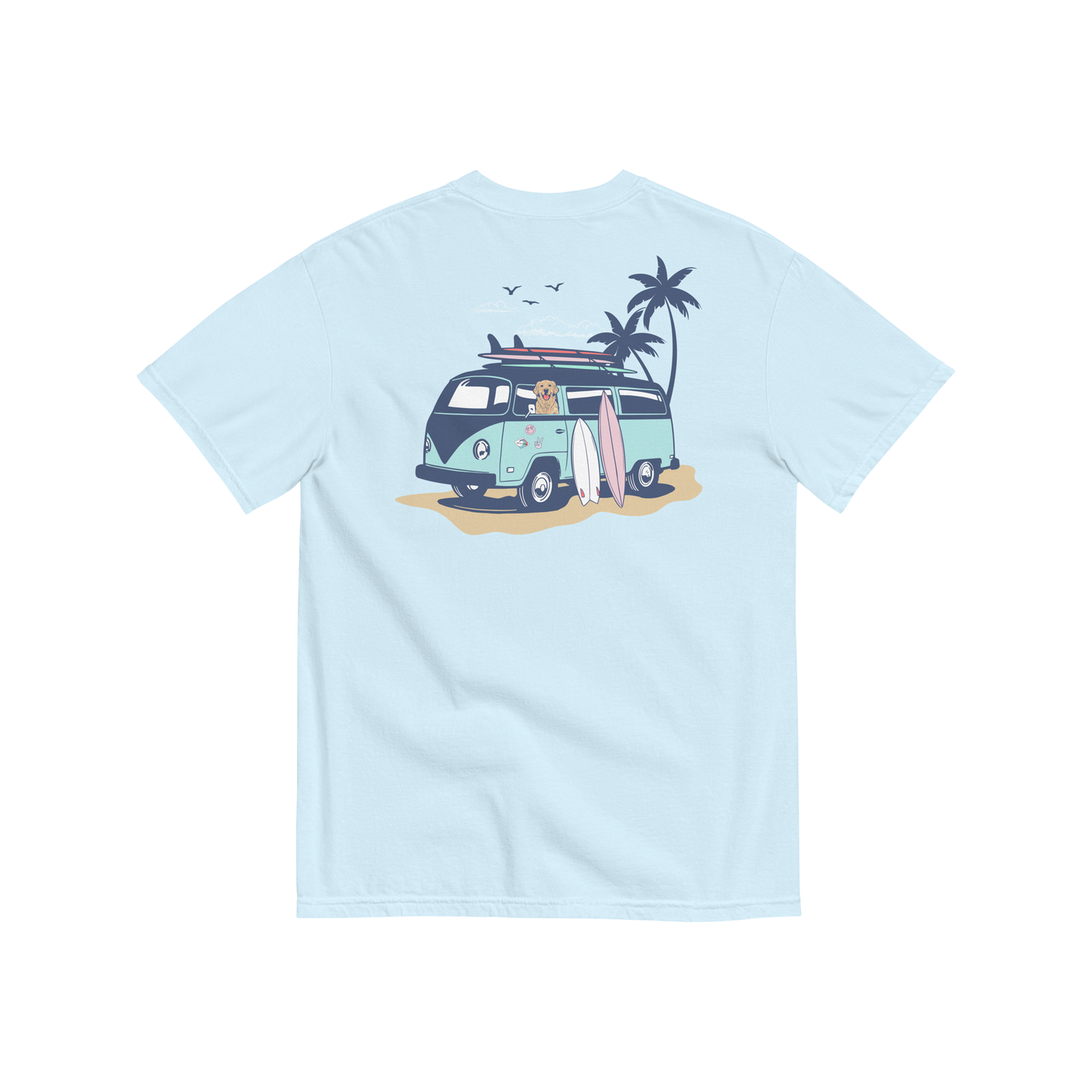 Retro Surf Bus Tee