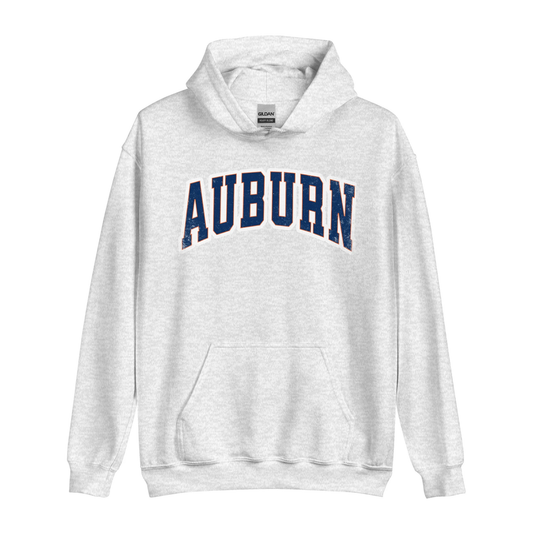 Vintage Washed Auburn Hoodie