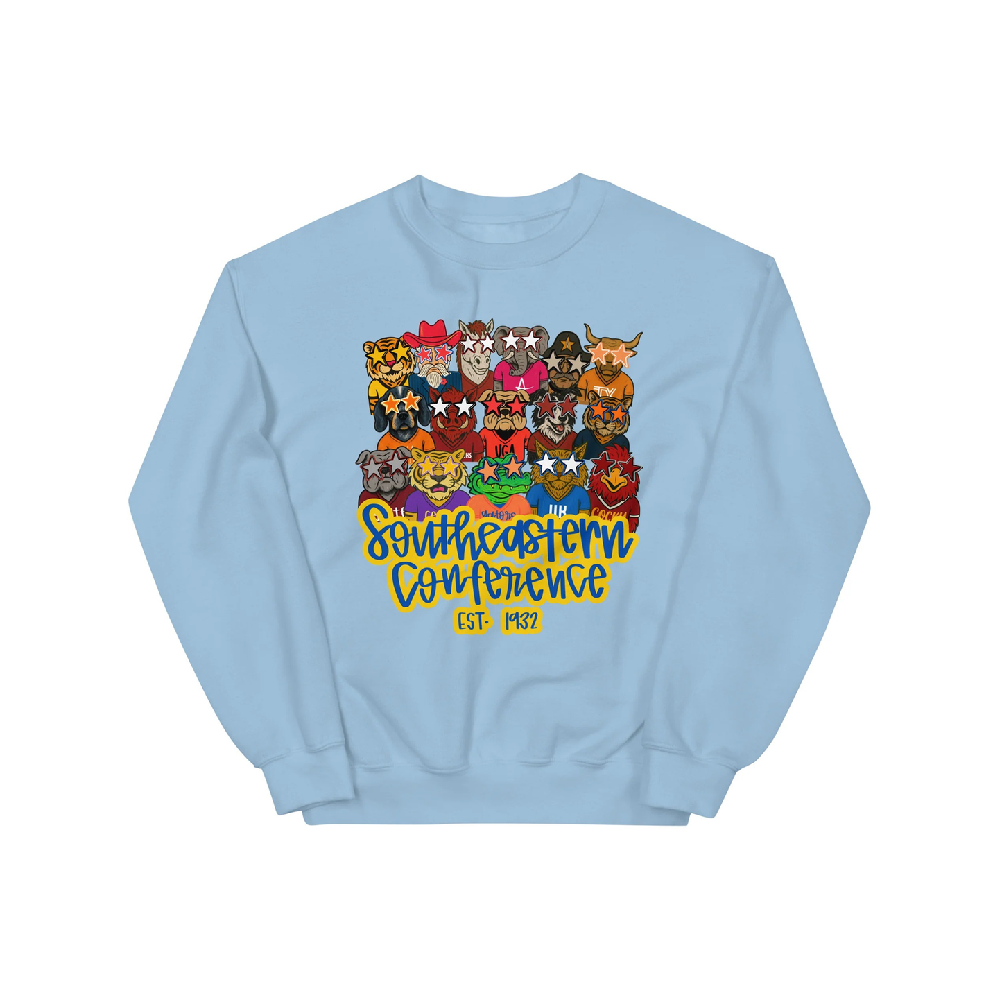 Trendy SEC Mascots Sweatshirt