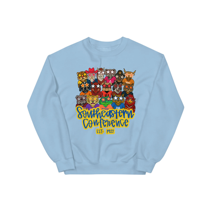 Trendy SEC Mascots Sweatshirt