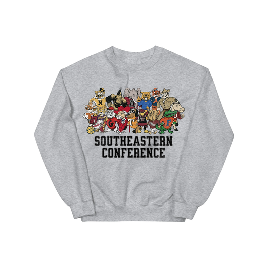 Vintage SEC College Mascots Sweatshirt