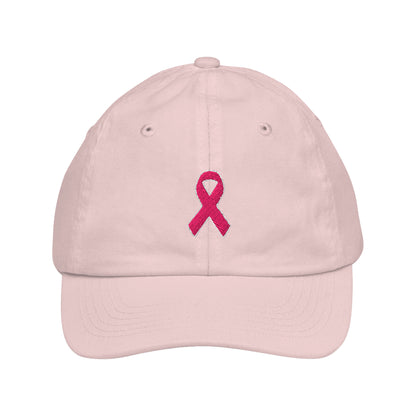 Pink Ribbon Kids Baseball Hat