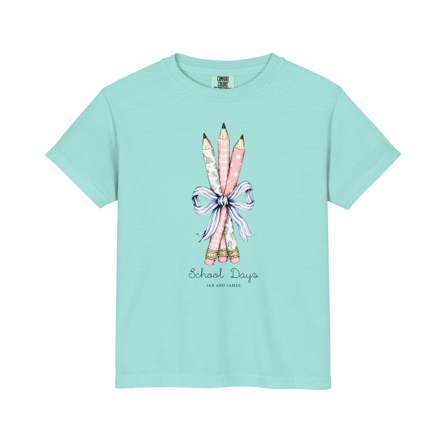 School Days Pencil Bouquet Tee