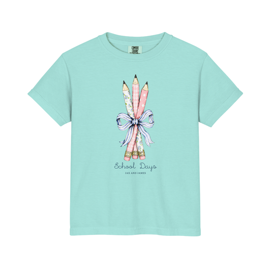 School Days Pencil Bouquet Tee